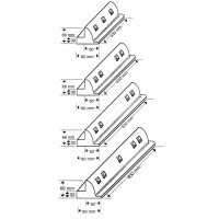 MT Spoilerprofil-Set SP 45 45 cm