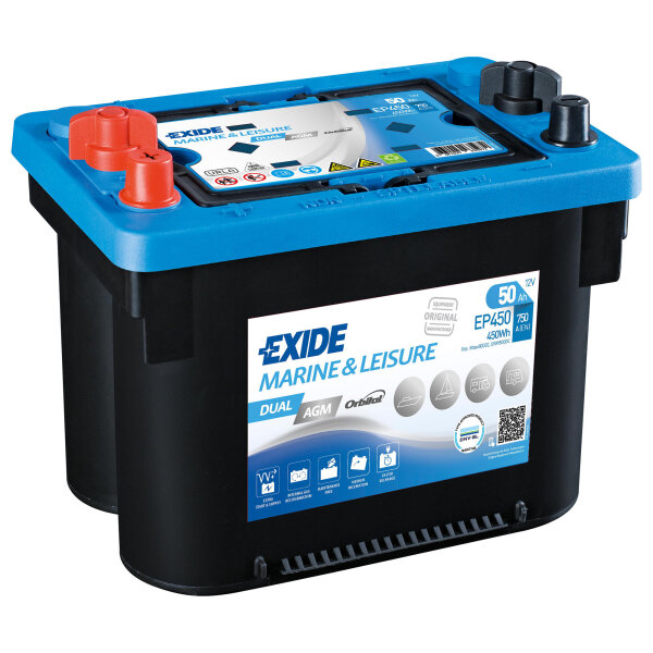 Batterie Exide Dual AGM EP 450