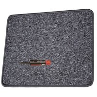 Heizteppich 12 V/25 W 60 x 40 cm, anthrazit
