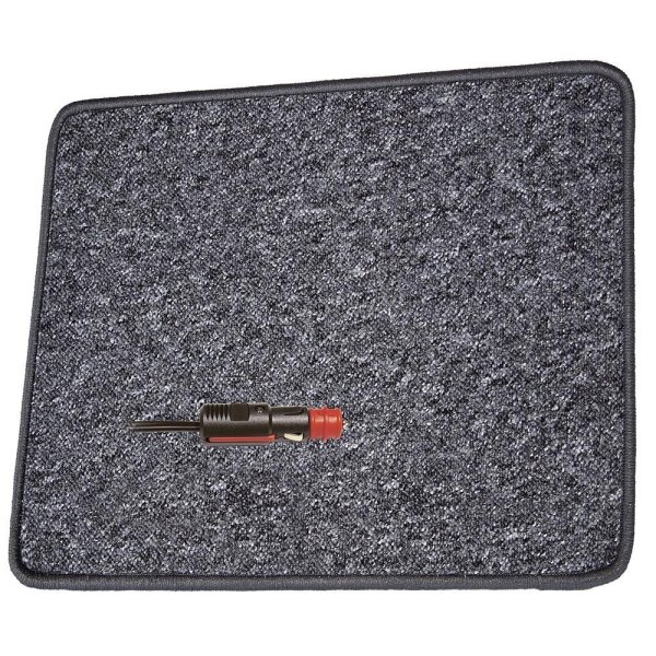 Heizteppich 12 V/70 W 60 x 100 cm, anthrazit