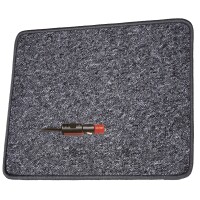 Heizteppich 12 V/70 W 60 x 100 cm, anthrazit