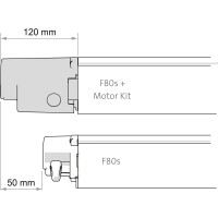 Motor Kit Compact titanium