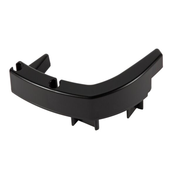 Frontblendenverschluss links F40 Van schwarz