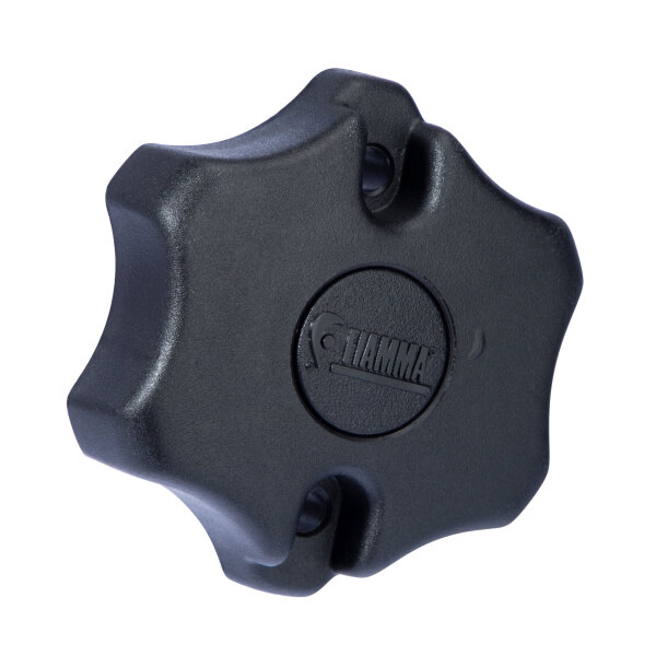 Rändelschraube Bike-Block schwarz für Carry Bike