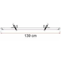 Fahrradschiene Rail Premium XL 139 cm