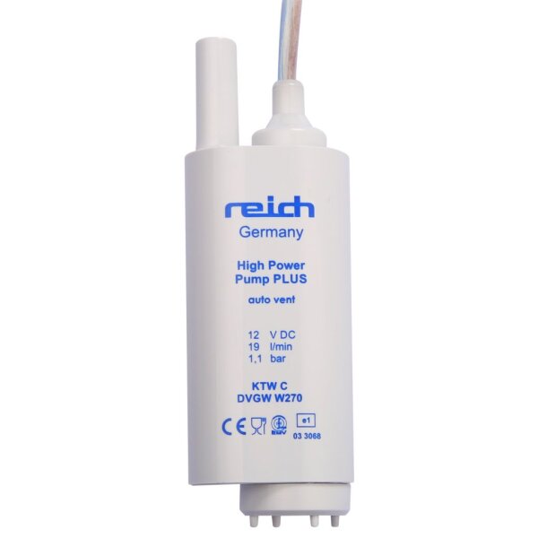 Tauchpumpe 19 l/min, 1,1 bar mit Rückschlagventil