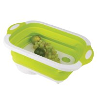 Schneidebrett und Waschschüssel 2 in 1 Hellgrün
