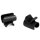 Clips, schwarz, 4 Stück für Fußauflage RP/215-AD