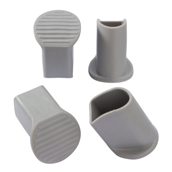 Bodenschoner hellgrau 4er-Set für HighQ Basic und Comfortable