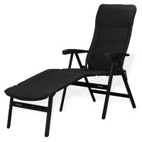Campingstuhl Avantgarde Noblesse schwarz