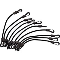Gummispanner mit 2 Kunststoffhaken, Länge 80 cm, 10...