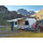 Markise TO 6300, 3,5 x 2,5 m mit Motor, Gehäuse weiß, Mystic-Grau
