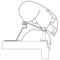 Adapter für Hobby-Wohnwagen ab  Bj. 2014 zu...
