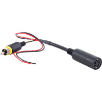 Adapter Monitor, 4-polige Kupplung auf Cinchstecker