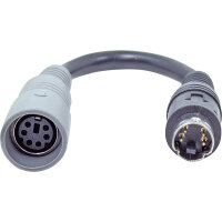 Adapter Monitor, 6-polige Kupplung auf 4-poligen Stecker
