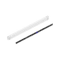 Abdeckstreifen 75 cm für Befestigunsschiene Elite...