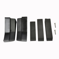 Endkappen schwarz für Thule Ducato-Adapter V17, 2er Set