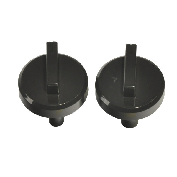 Drehknopf-Kit, schwarz für Dometic-Kühlschrank RML 9430