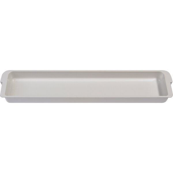 Etagere oben, weiß, B 35 x T 6,5 x H 3 cm für Kühlschrank CoolMatic CRX 65