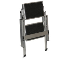 Faltbare Doppeltrittstufe XXL 60 x 61 x 40 cm