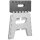 Klapptrittstufe Plyer grau, 40 x 23 x 28 cm