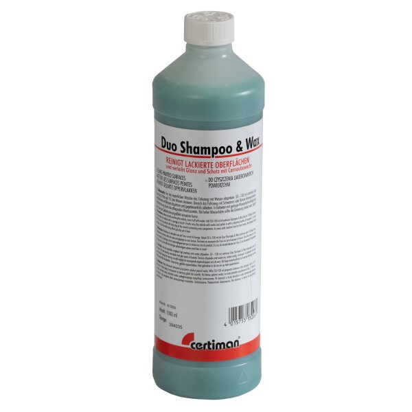 Duo Shampoo & Wax 1 Liter