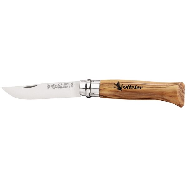 Opinel Klappmesser No. 8 Olivenholz Heftlänge 11 cm