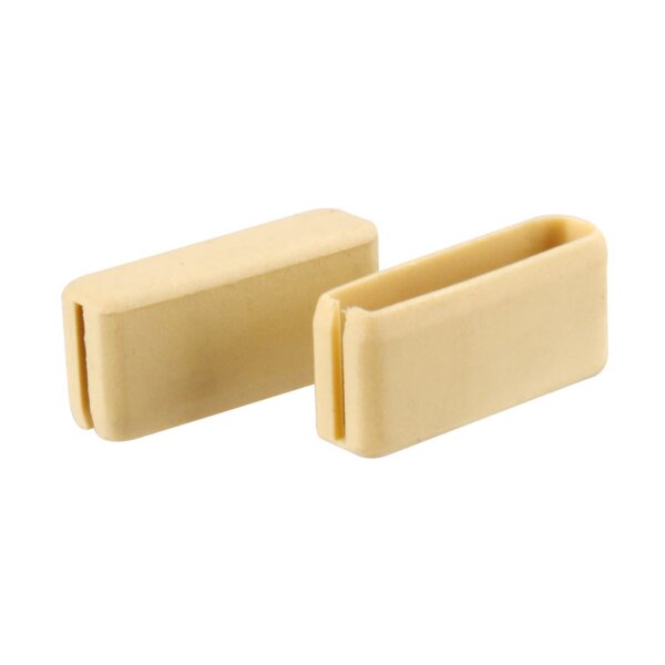 Endkappe beige gerade 2er