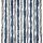 Chenille-Flauschvorhang Reisemobil 56 x 205 cm, blau/silber