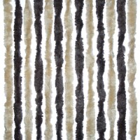 Chenille-Flauschvorhang Zelt/Balkon 100 x 205 cm,...