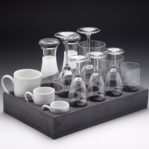 Universal Glas-/Tassenhalter 33 x 24,5 x 6 cm