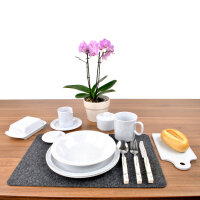Granit Steak/Pizzateller Waca Melamin-Geschirr
