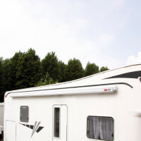 Regenrinne Drip Stop 500 500 cm, schwarz