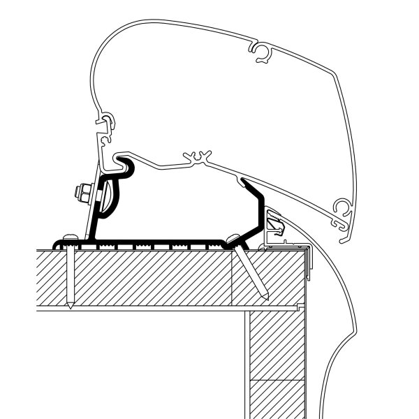 Adapter Hobby Optima Deluxe / Premium zu TO Serie 6 / 9