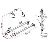 Fahrradträger Carry Bike Garage Plus