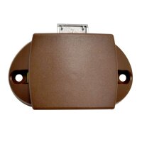 Schloss Push-Lock, braun
