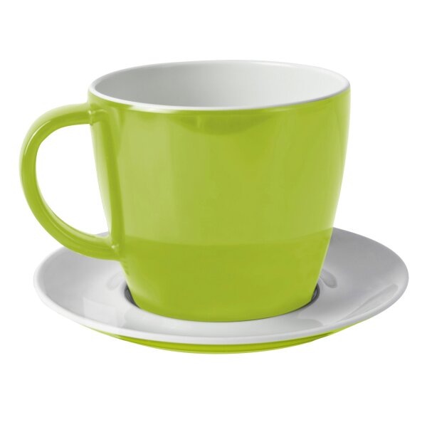 Tasse mit Untertasse Space 250 ml