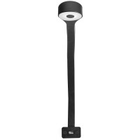 LED-Schwanenhalsleuchte Typ F schwarz