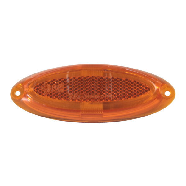 LED Markierungsleuchte oval orange