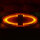 LED Markierungsleuchte oval orange