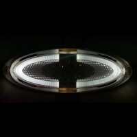 LED Markierungsleuchte oval weiß