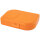Brotbox mit Trenner orange