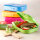 Brotbox mit Trenner orange