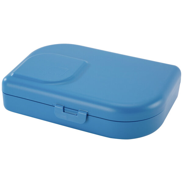 Brotbox mit Trenner blau