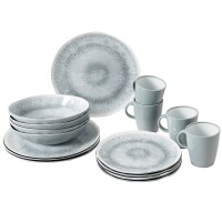 Geschirrset Pearl 16-tlg. StoneTouch-Melamin
