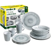 Geschirrset Pearl 16-tlg. StoneTouch-Melamin