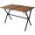 Bambus Rolltisch Chambery 110 x 70 x 70 cm