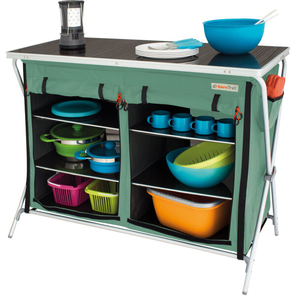 Campingschrank Brocas, hellgrün