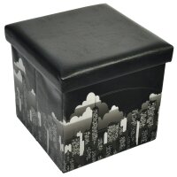 Aufbewahrungsbox / Polsterhocker New York