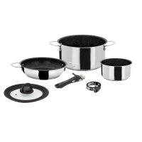 Edelstahl Kochtopfset Academy NG 5+1